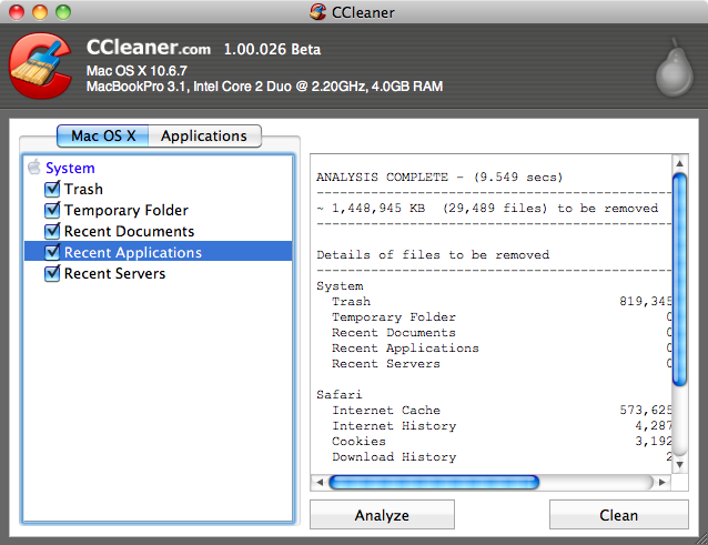 ccleaner for mac 10.6